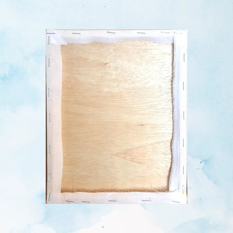 風景画「光の通り道」油彩画 F3 額付き