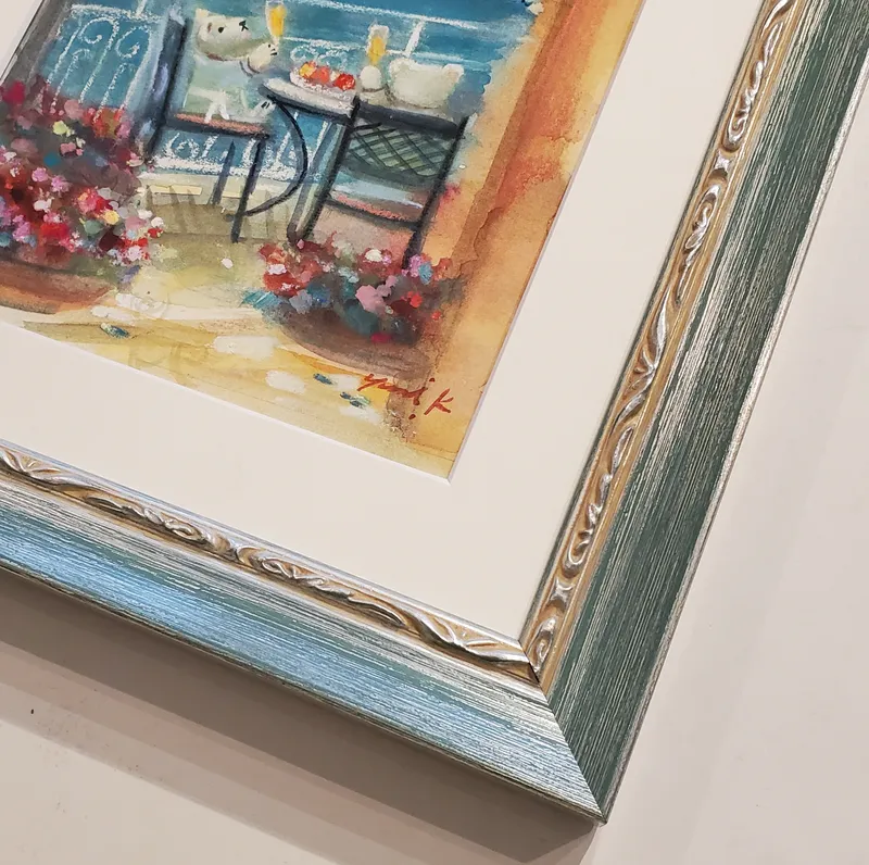 クマ達のモーニングテラス in Positano