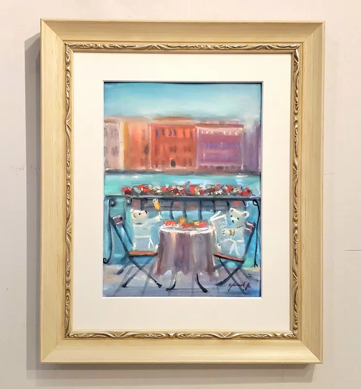 クマ達のモーニングテラス in Venice