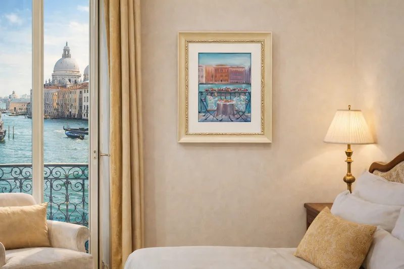 クマ達のモーニングテラス in Venice