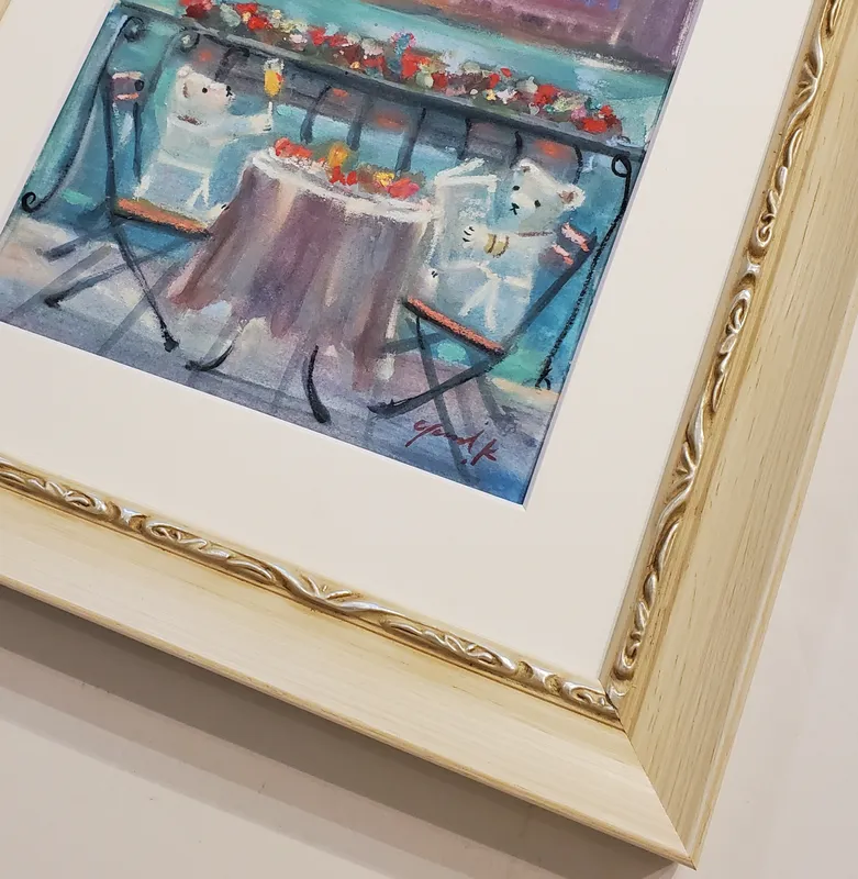 クマ達のモーニングテラス in Venice