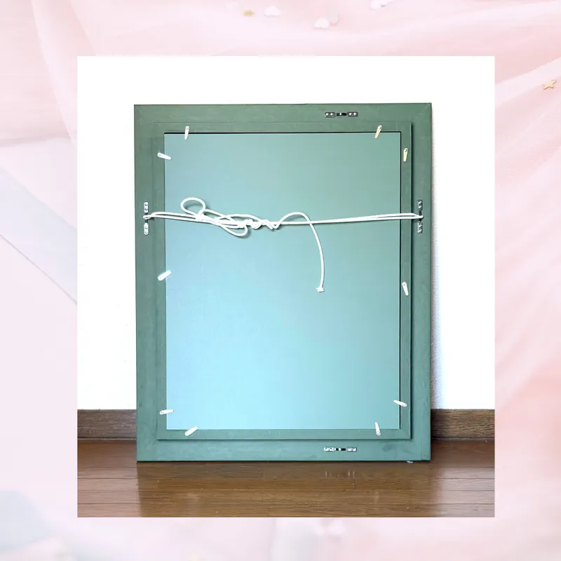 風景画「紅葉の京散歩」油彩画F6 額付き （アクリル面）