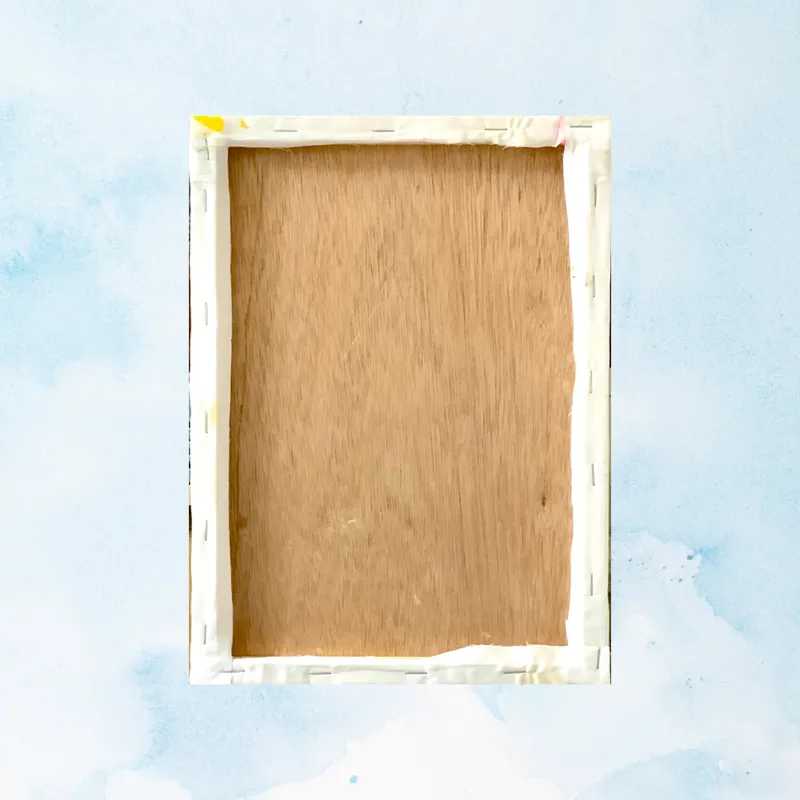 風景画「ジローナ旧市街」油彩画 F4/額付き