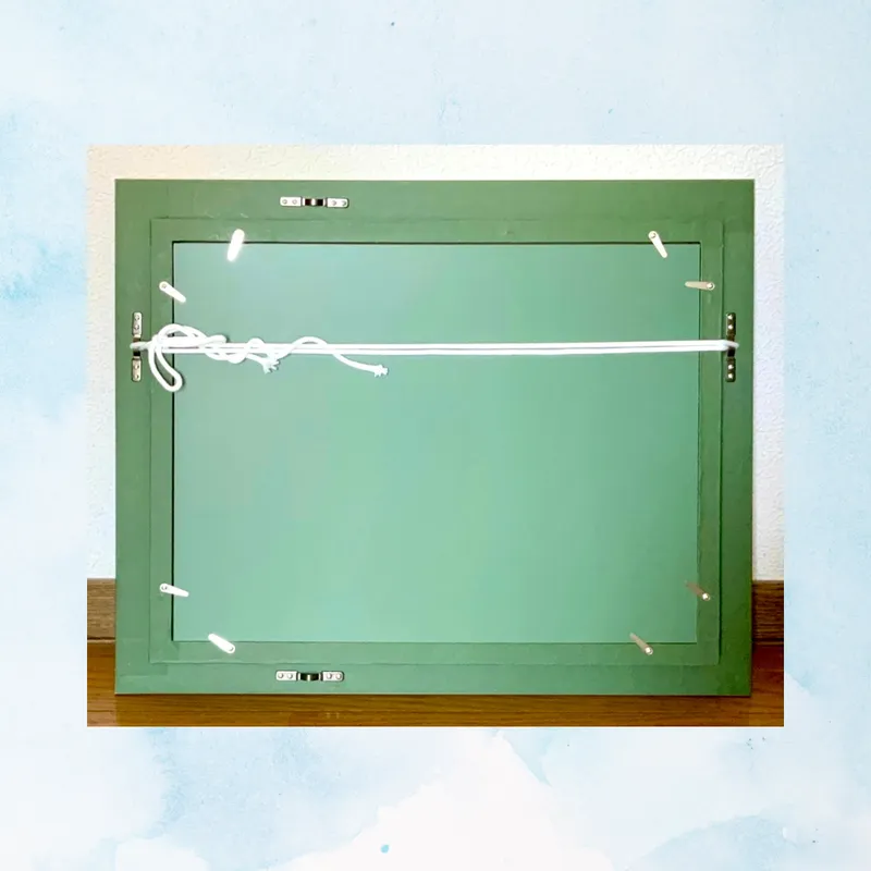 風景画「オビドスの午後」油彩画/F4 額付き