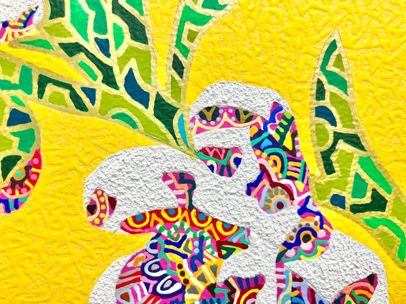 燦々と降りそそぐ光の中で