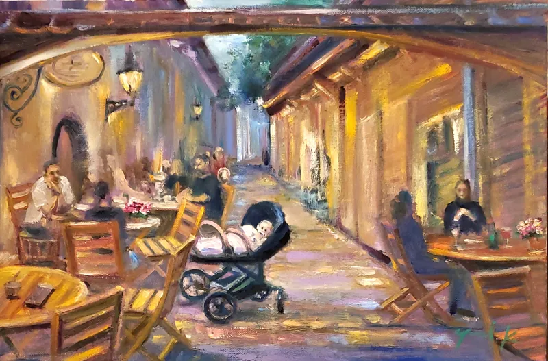 カタリーナ通りのディナータイム