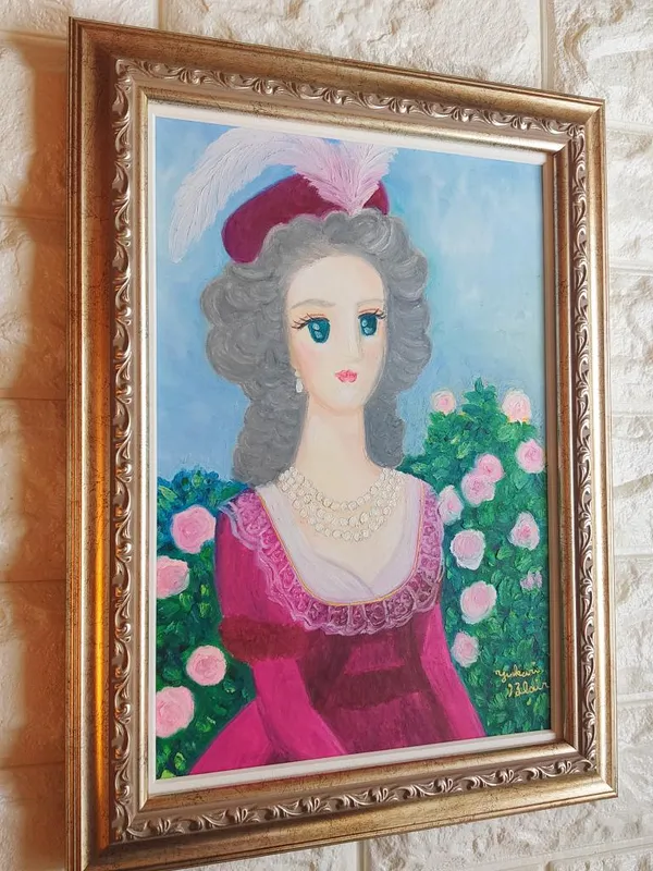 赤いドレスのマリーアントワネット Homage