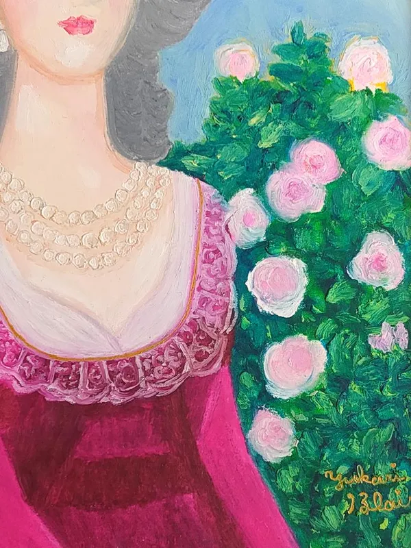 赤いドレスのマリーアントワネット Homage