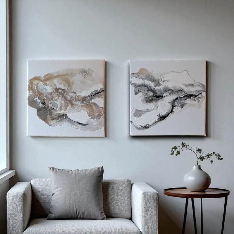 Fluid art 20×20｜nuans 2