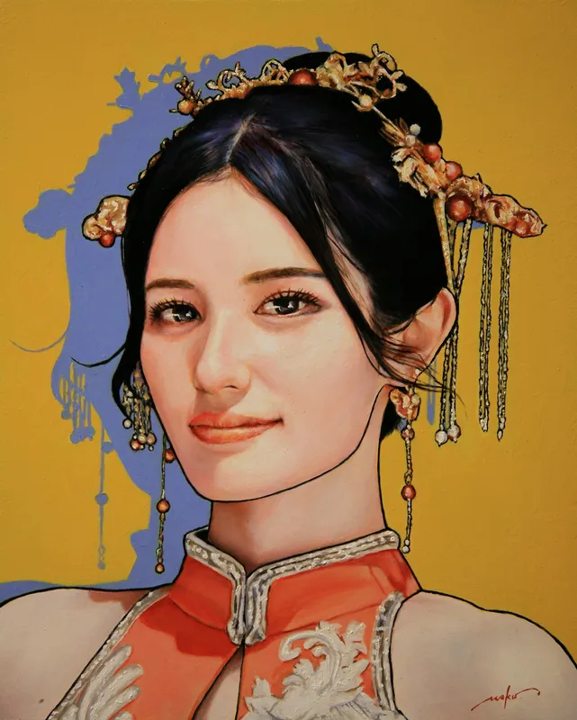 油彩画【GRACE】