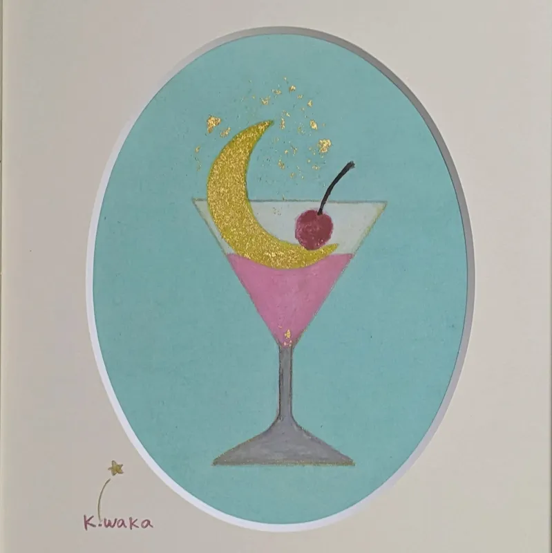 カクテルで乾杯