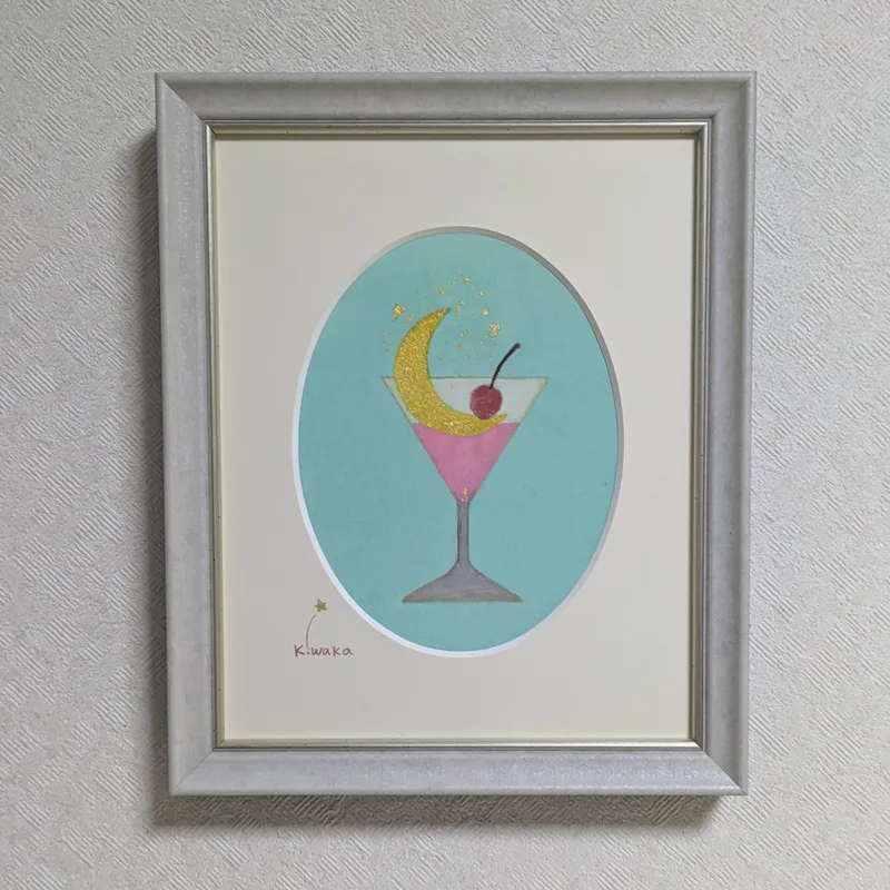 カクテルで乾杯