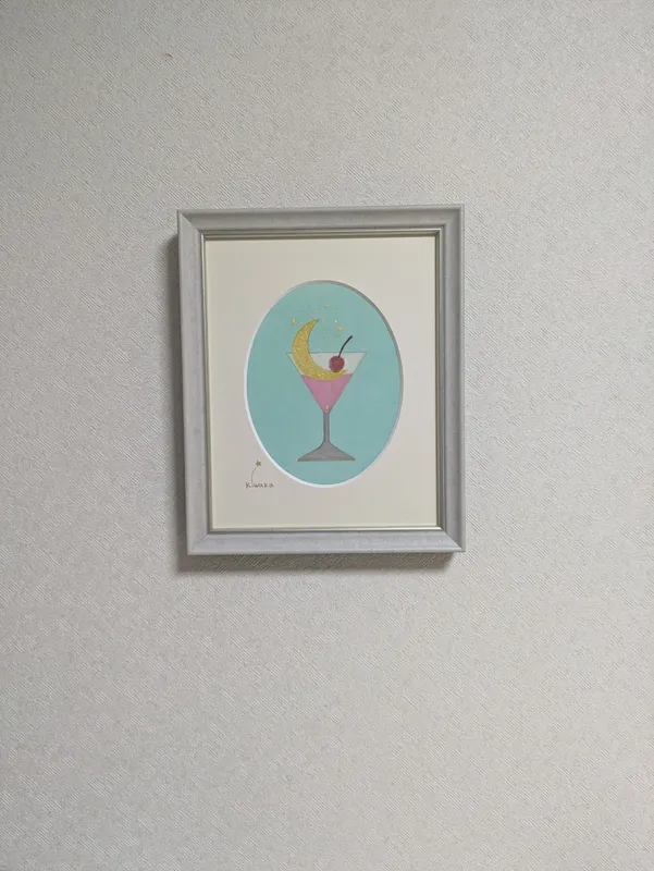 カクテルで乾杯