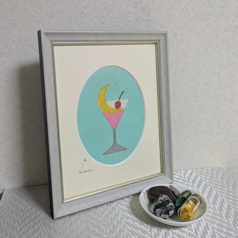 カクテルで乾杯