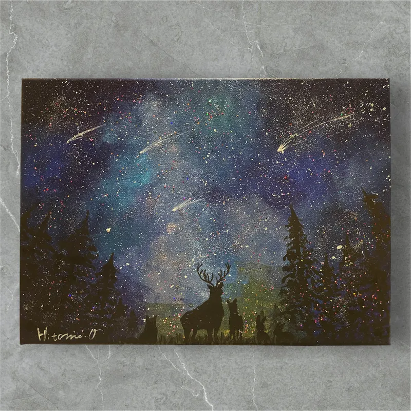 星空に祈る明日への希望