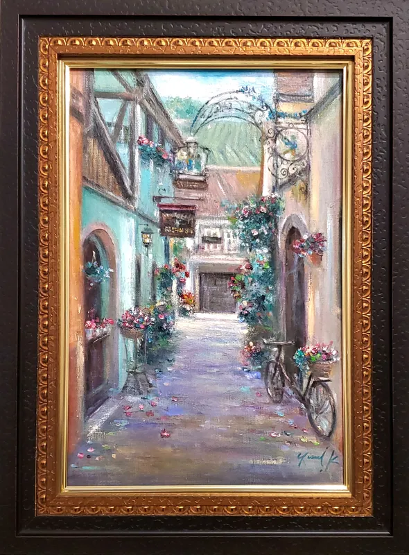 ワイン畑へ続く径