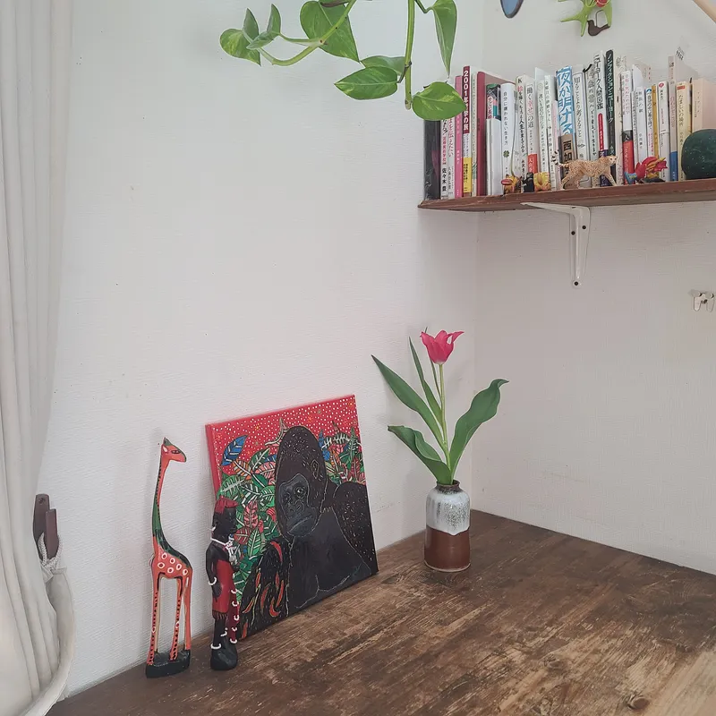 ジロリと にらむGorilla