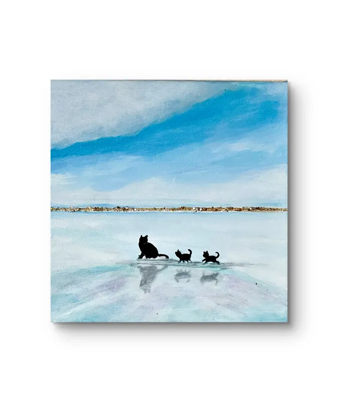 ウユニ塩湖のお散歩