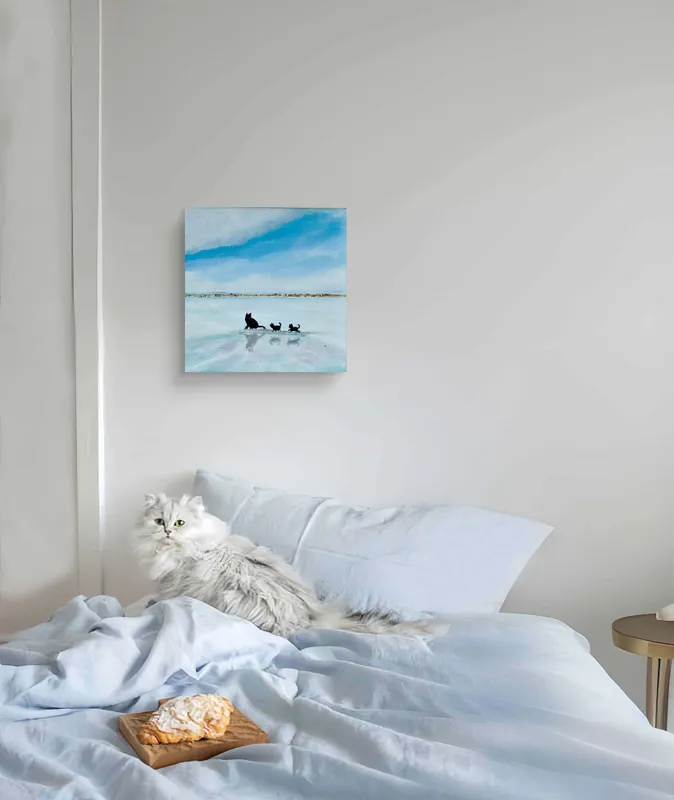 ウユニ塩湖のお散歩