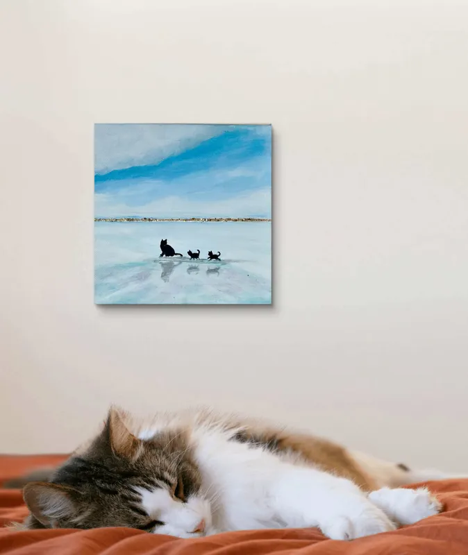 ウユニ塩湖のお散歩