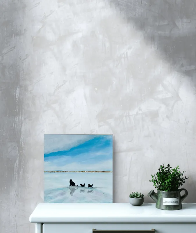 ウユニ塩湖のお散歩