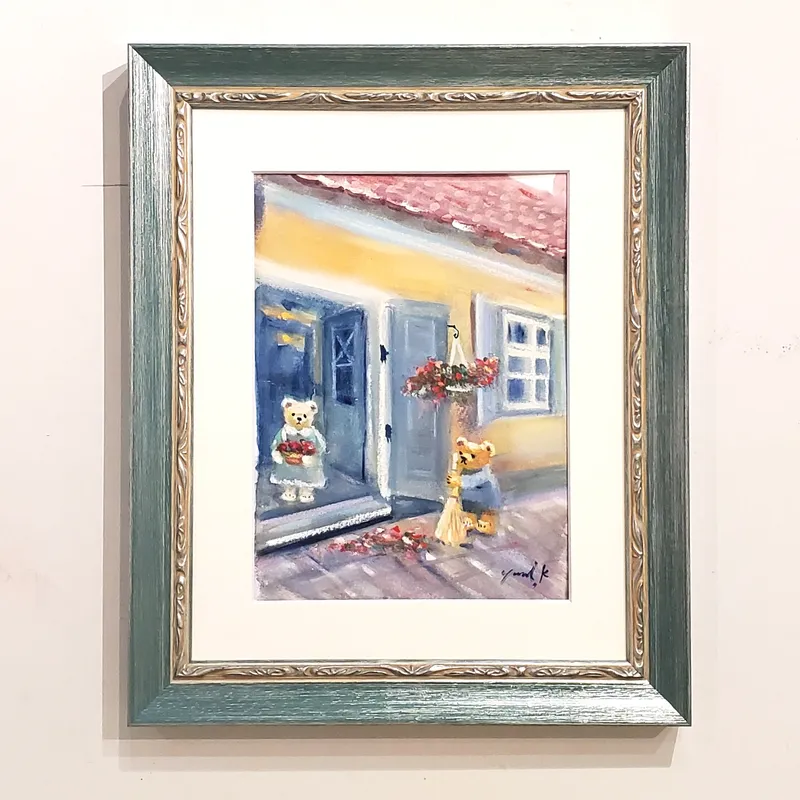 クマ達の朝仕事