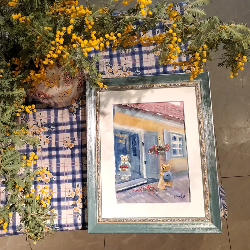 クマ達の朝仕事