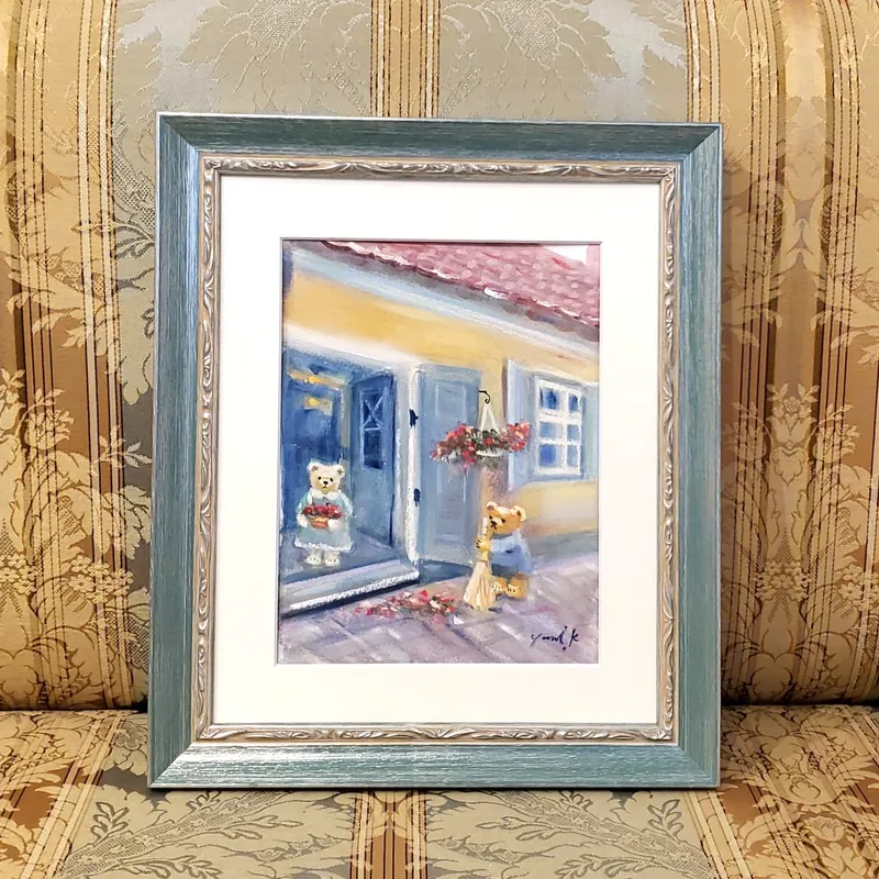 クマ達の朝仕事