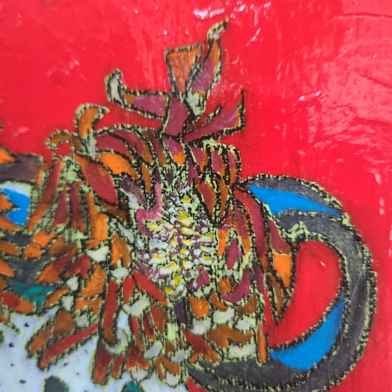 枯れてゆく「名前のわからない花」