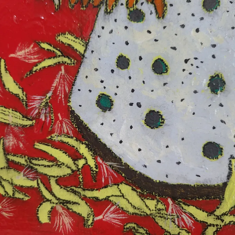 枯れてゆく「名前のわからない花」