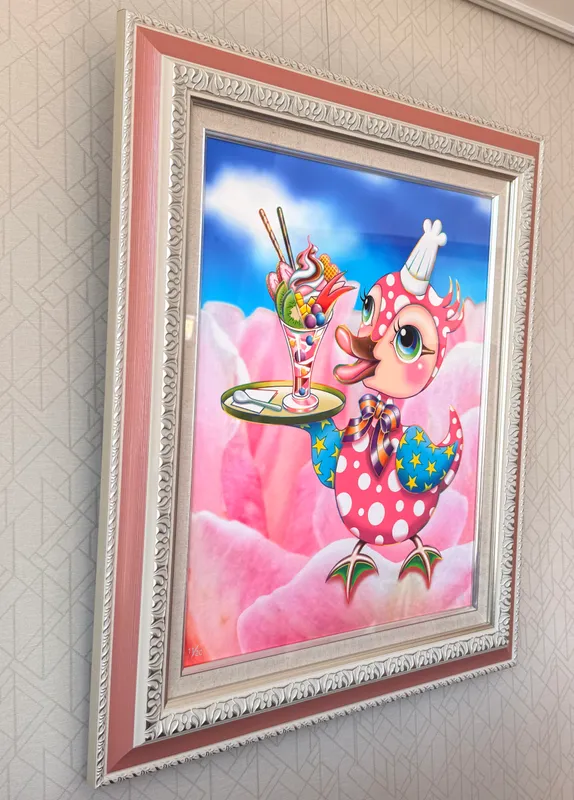 カルガモのウエィトレス