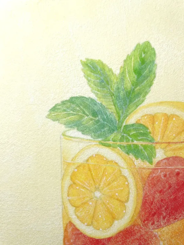 季節の果実水〈イチゴとレモン〉