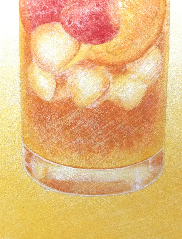 季節の果実水〈イチゴとレモン〉