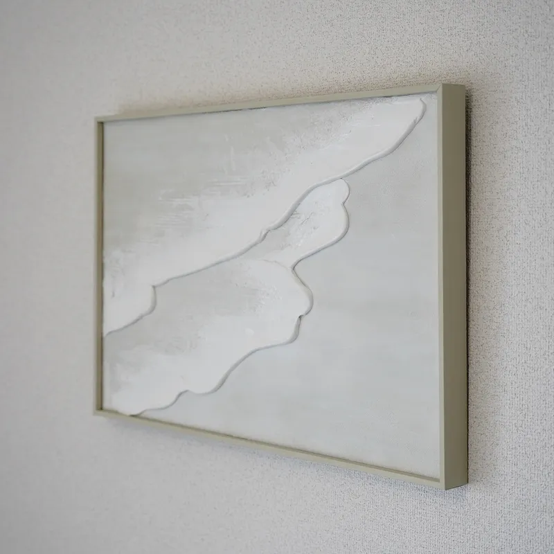 【Beach-growth-】41×61cm グレージュ