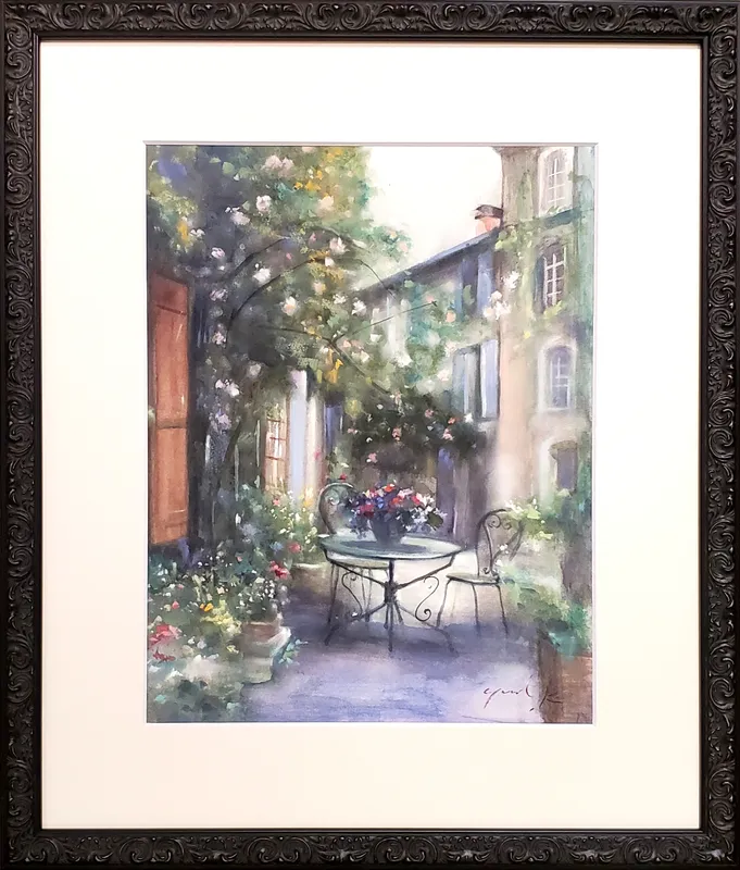 何時ものテラスで...