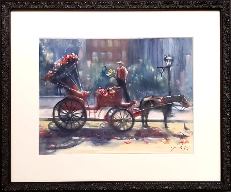 プリンセスが乗る馬車