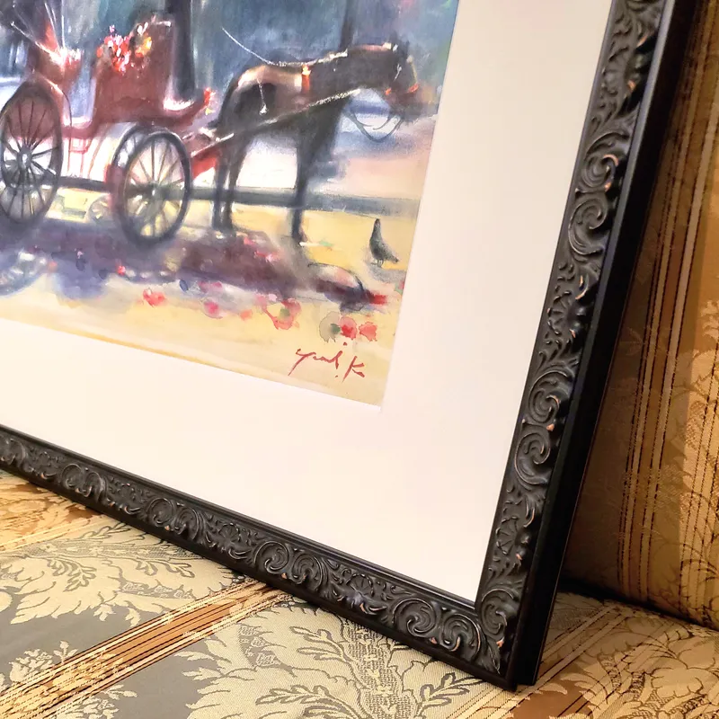 プリンセスが乗る馬車