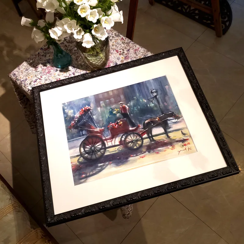 プリンセスが乗る馬車