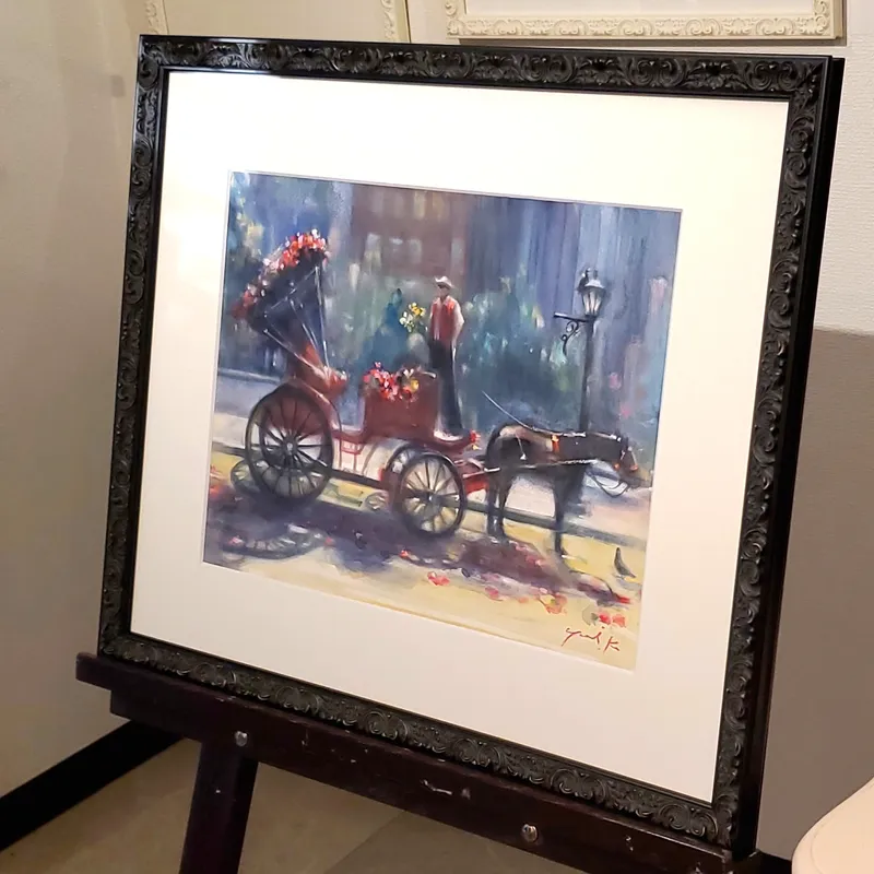 プリンセスが乗る馬車