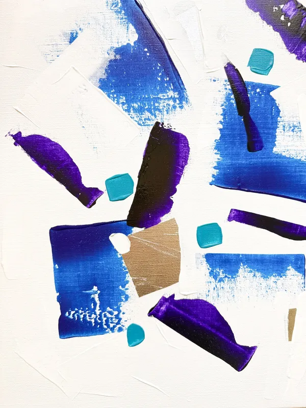 サファイアの海／澄み渡る青の奇跡 − No.10（流れ）