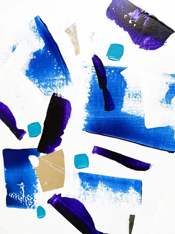 サファイアの海／澄み渡る青の奇跡 − No.10（流れ）