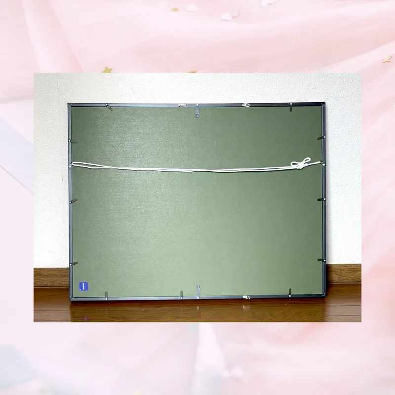 風景画「光あふれる新宮あじさいの里」油彩画 / B3 額付き