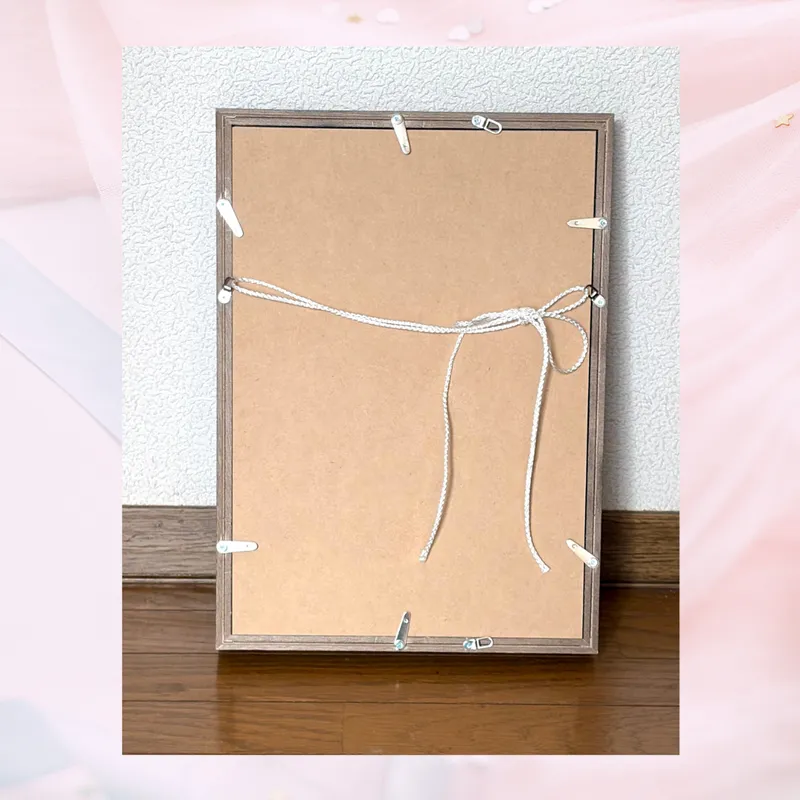 風景画「凜とした春の訪れ」油彩画 / SM 額付き