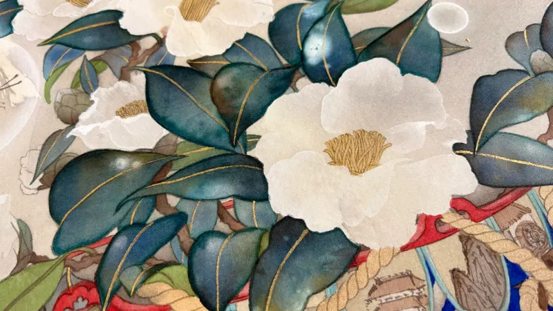 花蝶宝珠之図