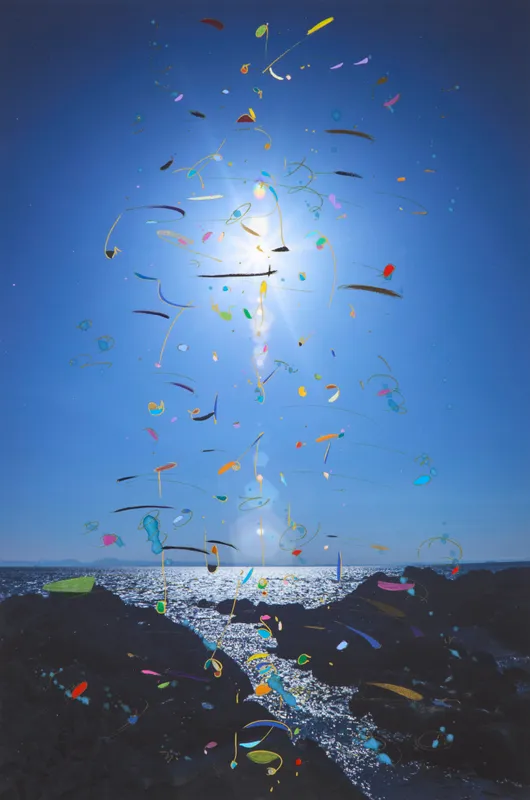 宗像大島の光