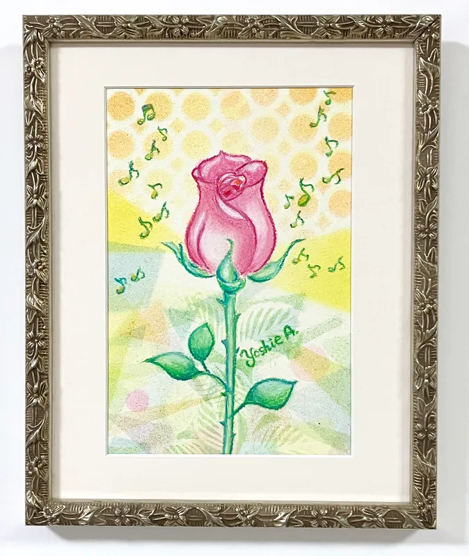ケニアから来た幸せ運ぶ薔薇