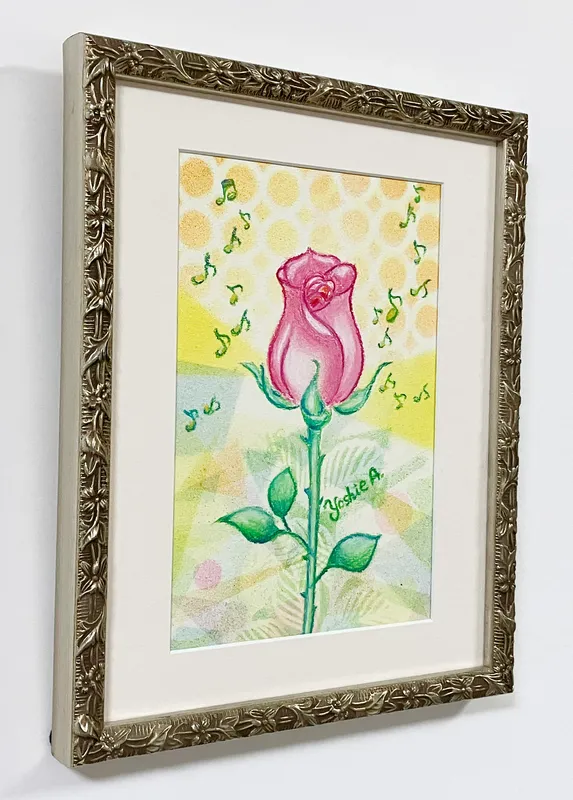 ケニアから来た幸せ運ぶ薔薇