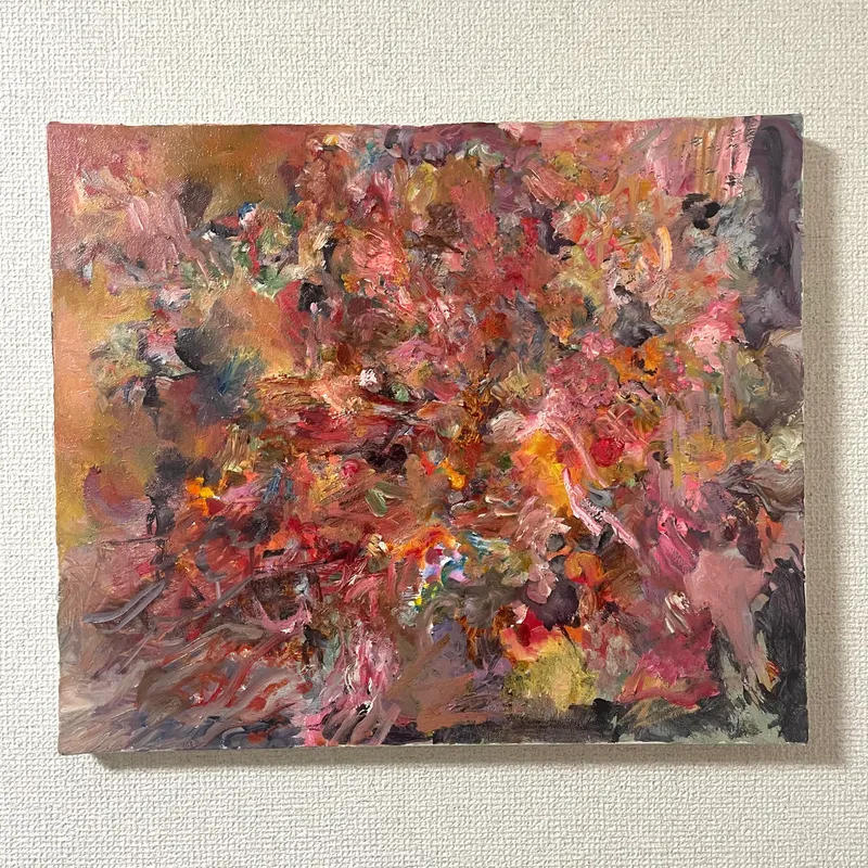 花と石のクラスター