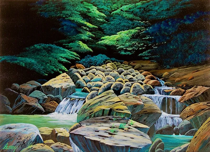 渓流風景101