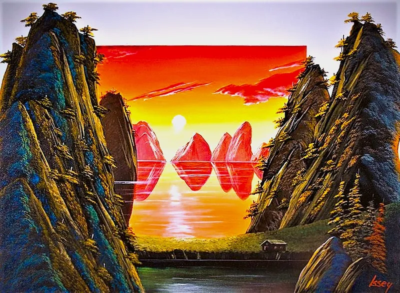 桂林の夕暮れ3